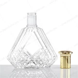 Botella de cristal de vodka de 700 ml.